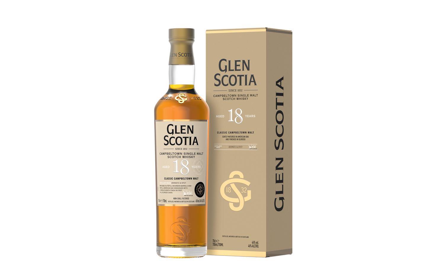 Glen Scotia 18 Year Old Scottish Whisky
