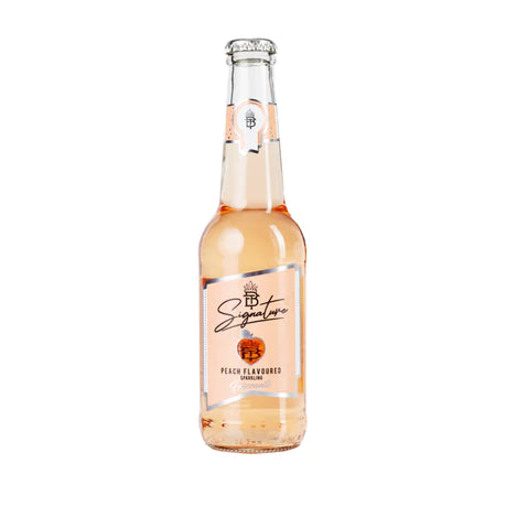 Non Alcoholic BT Signature Peach Flavoured Sparkling Frizzante 24 Pack per Case